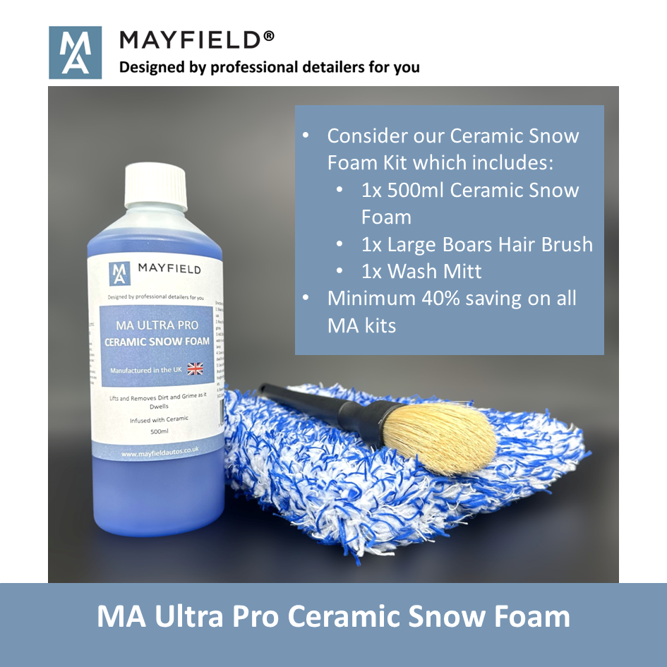 MA Ceramic Snow Foam - 500L & 5L available